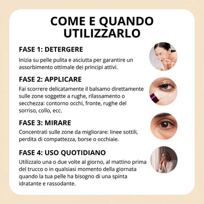 Balsamo collagene calcio antirughe