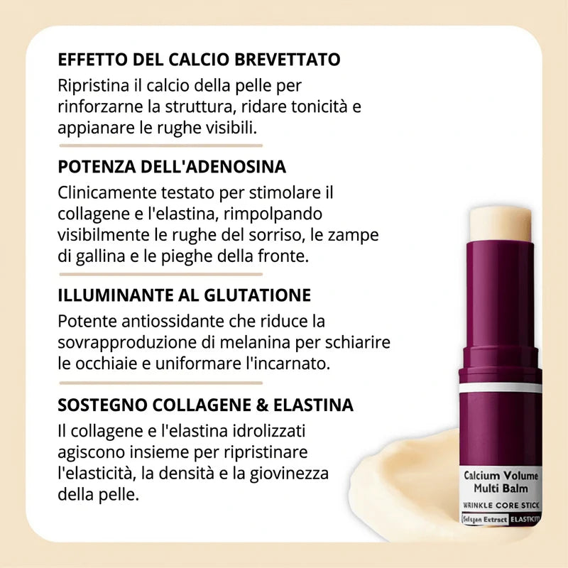 Balsamo collagene calcio antirughe